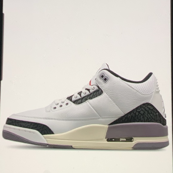 AIR JORDAN 3 RETRO CEMENT GREY NWT OG All size 7y-8.5w - Picture 5 of 11